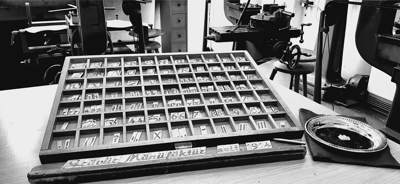 Schriftarten 1 Das Gravur Atelier