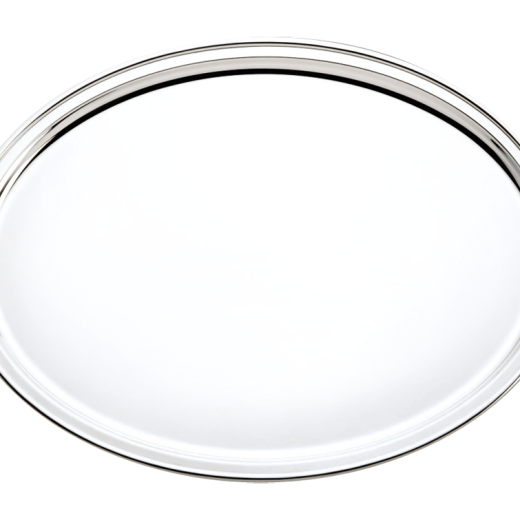 Silber Tablett oval 43 cm