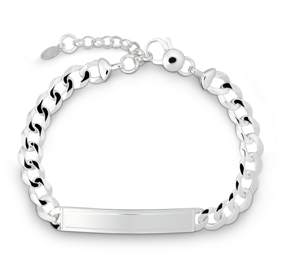 ID Armband 925 Silber Unisex Nr.1