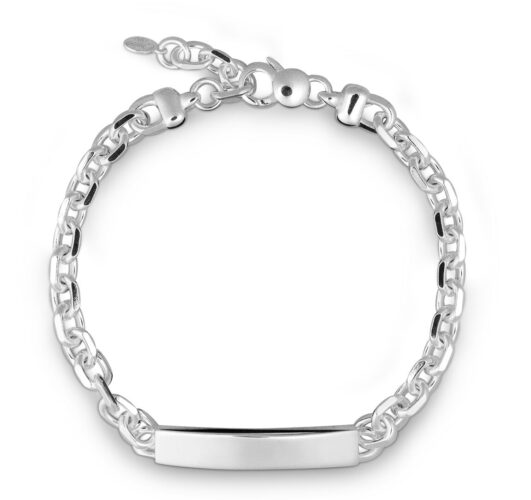 ID Armband 925 Silber Unisex Nr.3 1 ID Armband 925 Silber Unisex Nr.3
