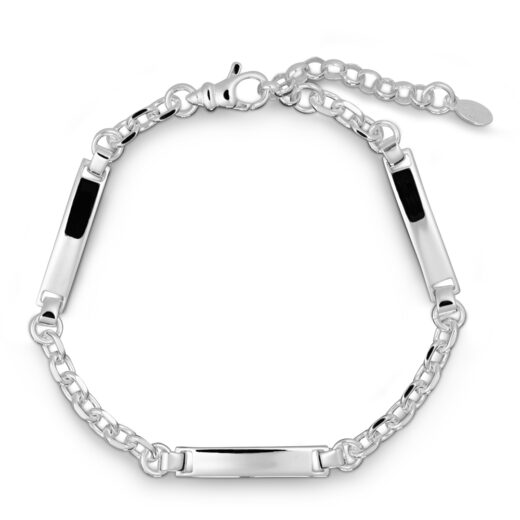ID Armband 925 Silber Unisex