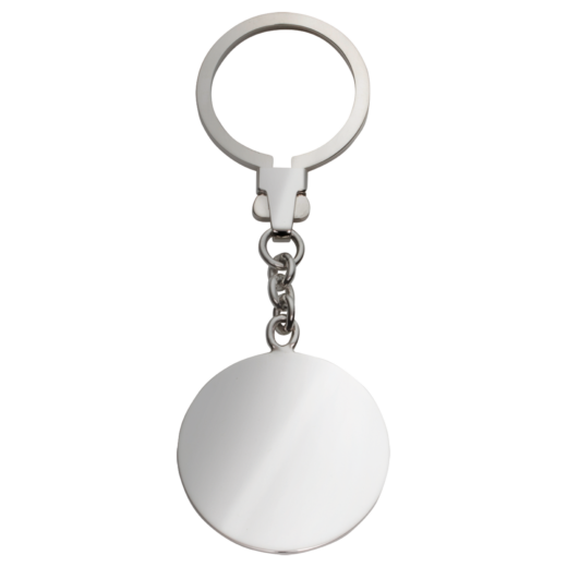 Schlüsselkette 925 Silber Ronde