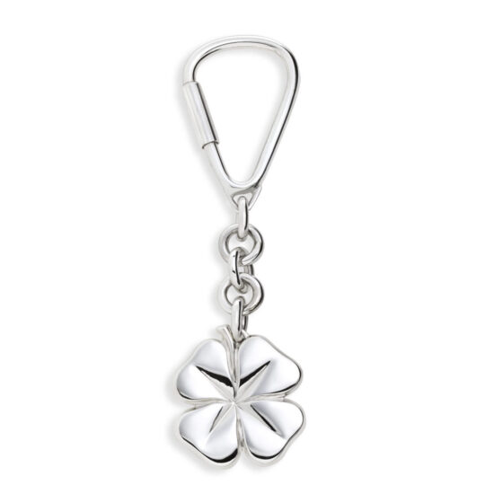 Schlüsselkette Kleeblatt 925 Silber K2 1 Schlüsselkette Kleeblatt 925 Silber K2