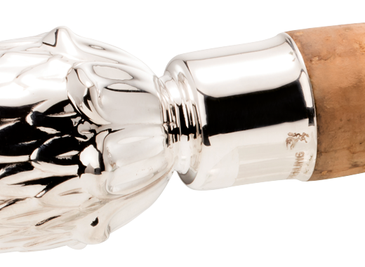 Flaschenkork Die Zirbelnuss 925 Silber
